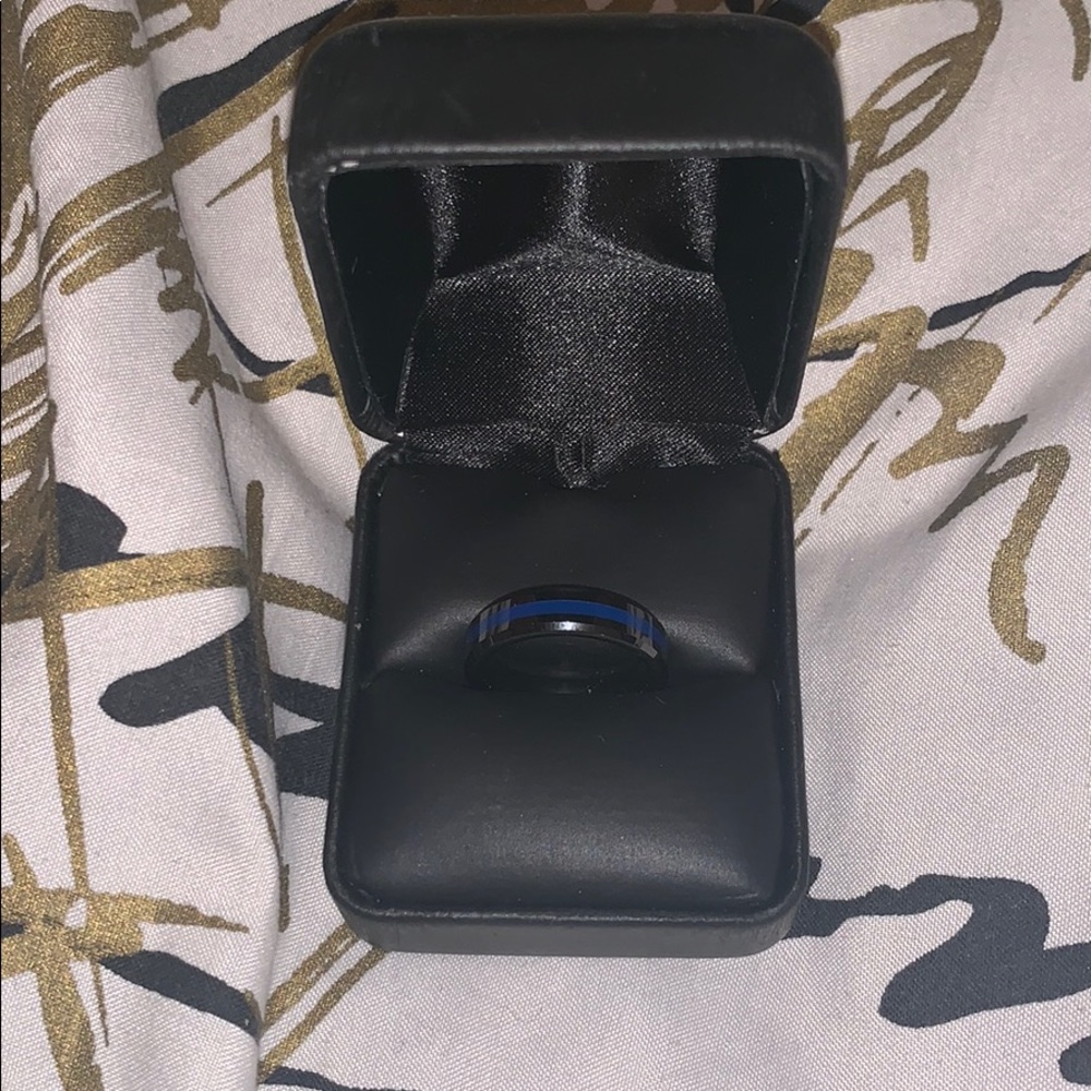 Blue Lives Matter Ring